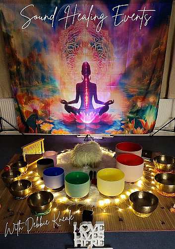 Sound bath at work or home