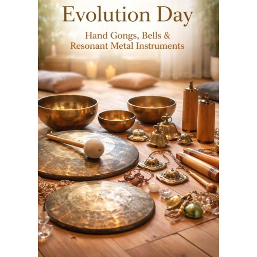 Evolution - Hand gongs, bells & resonant metal instruments