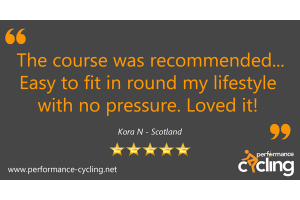 Performance Cycling Instructor Certification Review Kora Nicholson - Scotland
