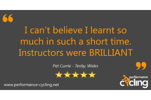 Performance Cycling Instructor Course Review - Pat Currie - Tenby