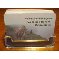 Display stand for Thoughts/Yes cards
